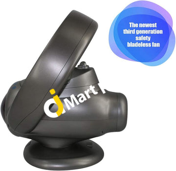 Eodo Bladeless Fan Air Multiplier And Humidifier Purifier With Remote 36W - Imported From Uk (This